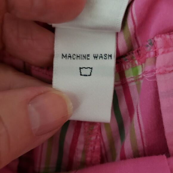 Vintage White Label Plaid Lilly Pulitzer Cropped Pants 6 - Picture 3 of 5